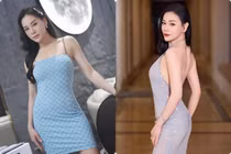 Phương Oanh "hớp hồn" fan khi diện váy ôm sát khoe vóc dáng