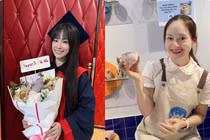 Hot face sao Việt: Lan Phương thích thú khi vẽ gốm tặng hai con gái