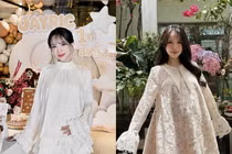 Bầu lần 5, con gái Minh "Nhựa" vẫn đẹp rạng rỡ như thời còn son