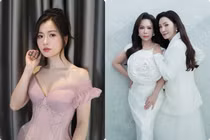 Hot face sao Việt: Lâm Vỹ Dạ rạng rỡ trong bộ đầm hồng khoét ngực sâu