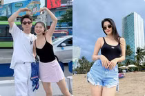 Vợ ca sĩ Đăng Khôi khoe dáng nóng bỏng dù 3 lần sinh nở