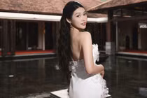 Á hậu Quỳnh Châu khoe nhan sắc mẹ 1 con, mặc đơn giản vẫn sang 