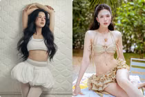 Hot face sao Việt: Ngọc Trinh khoe nhan sắc trong veo như pha lê 