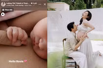 [GALLERY] Lương Thế Thành - Thúy Diễm đón con gái thứ hai