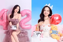 [GALLERY] Đinh Ngọc Diệp đón tuổi 42, nhan sắc trẻ trung như đôi mươi