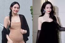 [GALLERY] Vũ Thúy Quỳnh tự tin khoe bụng bầu những tháng cuối thai kỳ