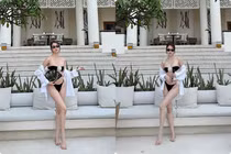 Thiều Bảo Trang diện bikini nhỏ xíu, khoe cận body nóng bỏng