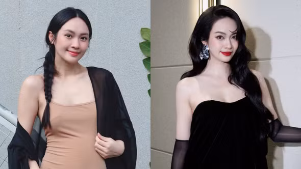 [GALLERY] Vũ Thúy Quỳnh tự tin khoe bụng bầu những tháng cuối thai kỳ
