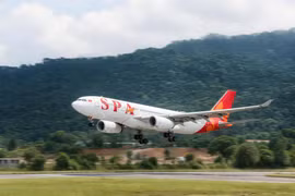 Sun Phuquoc Airways đón Airbus A330 thân rộng đầu tiên tại Phú Quốc