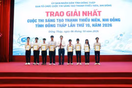 Đồng Tháp vinh danh 93 mô hình, sản phẩm đạt giải Cuộc thi sáng tạo