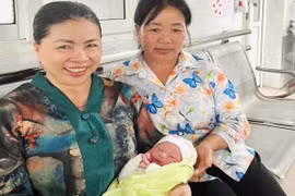 Sản phụ ở Quảng Ninh vượt cạn an toàn giữa đêm bão