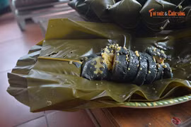 [GALLERY] Đặc sản bánh chưng đen Bắc Hà, hương vị độc đáo của núi rừng Tây Bắc