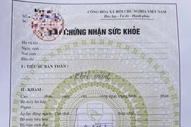 Bộ Y tế chỉ đạo khẩn về vụ cấp giấy khám sức khỏe 'siêu tốc'