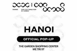 Official Pop-up BIGBANG chính thức mở cửa tại Hà Nội, hé lộ loạt merchandise 