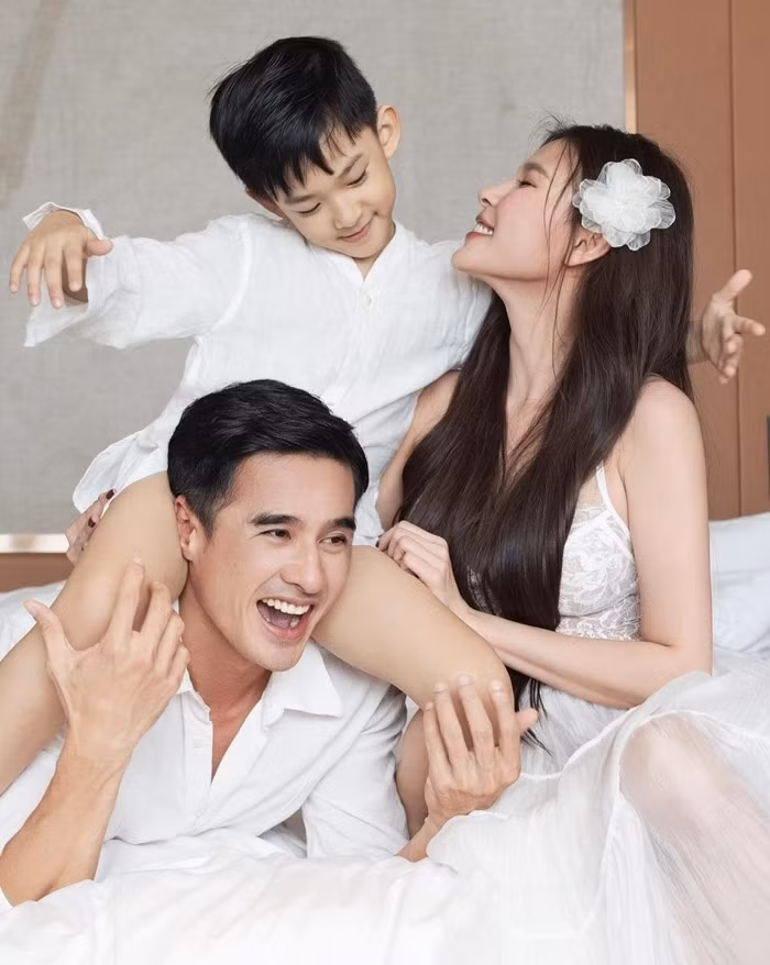 Trước tin đồn rạn nứt, chia tay với Thúy Diễm, Lương Thế Thành đã lên tiếng khẳng định hôn nhân của anh và Thúy Diễm vẫn bền chặt. Ảnh: FBNV