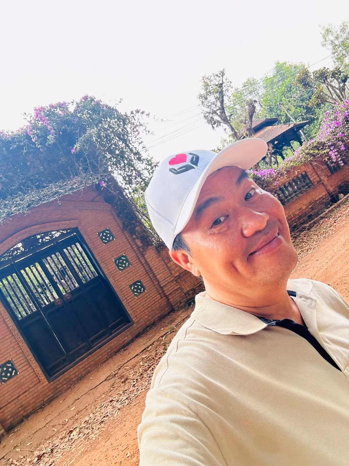 Căn nhà cổ của Hoàng Mập nằm ở Trảng Bom, Đồng Nai, cách TP HCM khoảng 50 km. Ảnh: FB Hoàng Minh Bùi