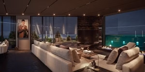 Phòng khách rộng rãi với bộ sofa đẹp mắt. Ảnh: FB Nguyen Le Viet Anh