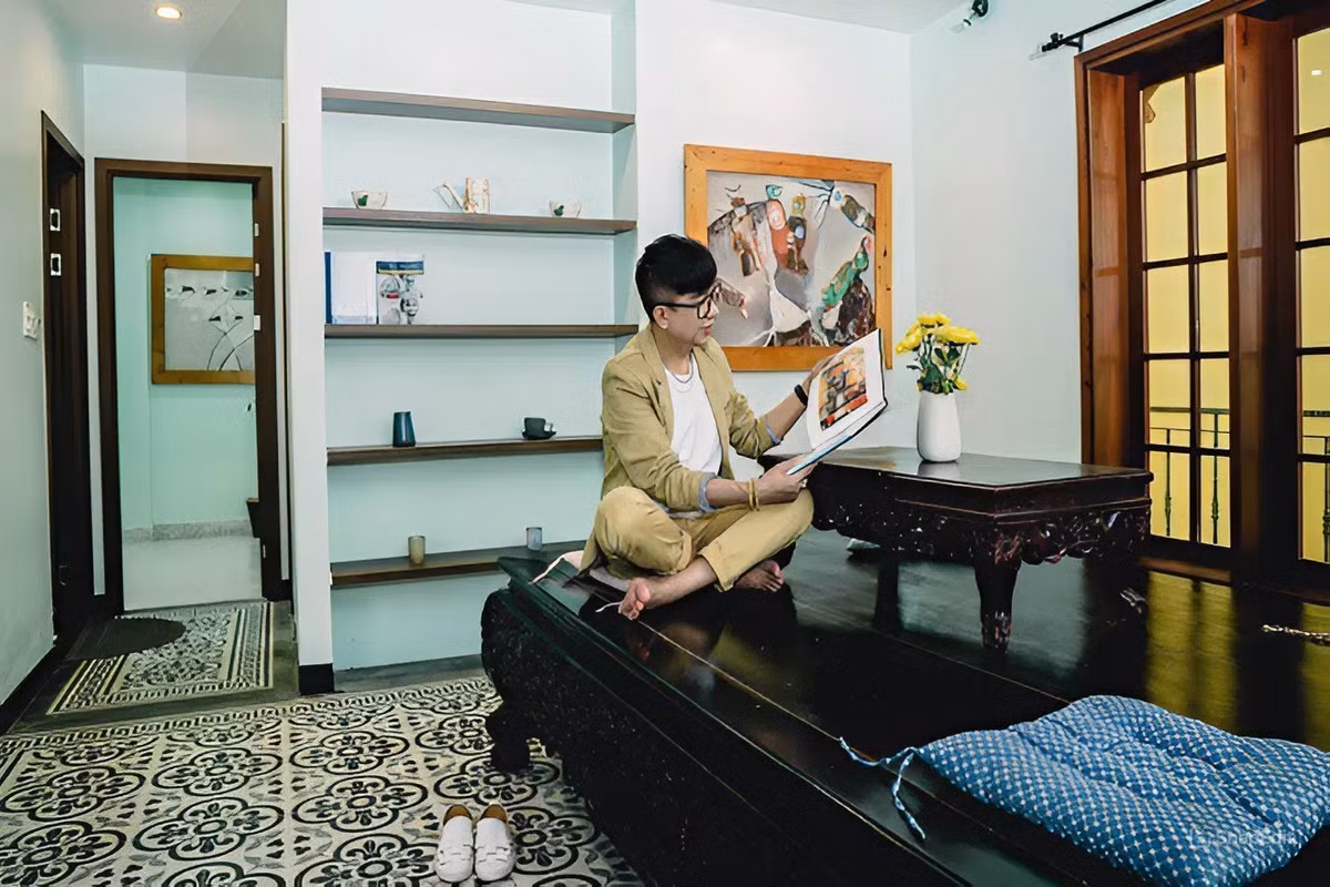 Tại Huế, ca sĩ Long Nhật thừa hưởng căn biệt thự cha mẹ để lại được cho trị giá lên tới 21 tỷ đồng. Ảnh: Tiền phong