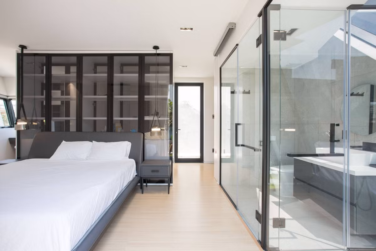 Phòng ngủ dành cho con trai thiết kế hiện đại. Ảnh: Arch. Tô Hữu Dũng