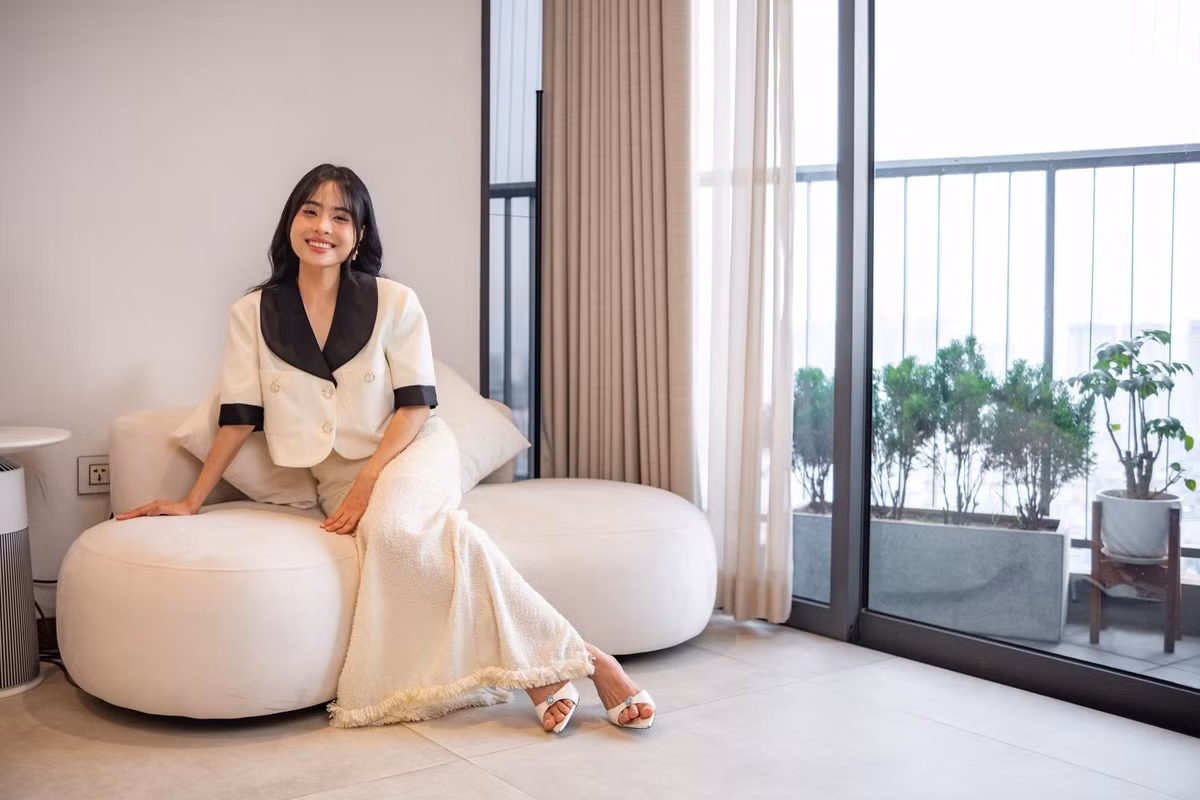 Kiều Anh cho biết, đây cũng là cách để biến không gian trong nhà giống như đang đi nghỉ dưỡng tại resort. Ảnh: House n Home
