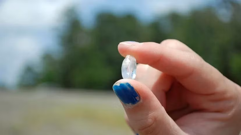 Trung bình, những viên kim cương phát hiện tại công viên có kích thước khoảng 0,2 carat, tương đương bằng kích thước của đầu que diêm. Ảnh: MapQuest