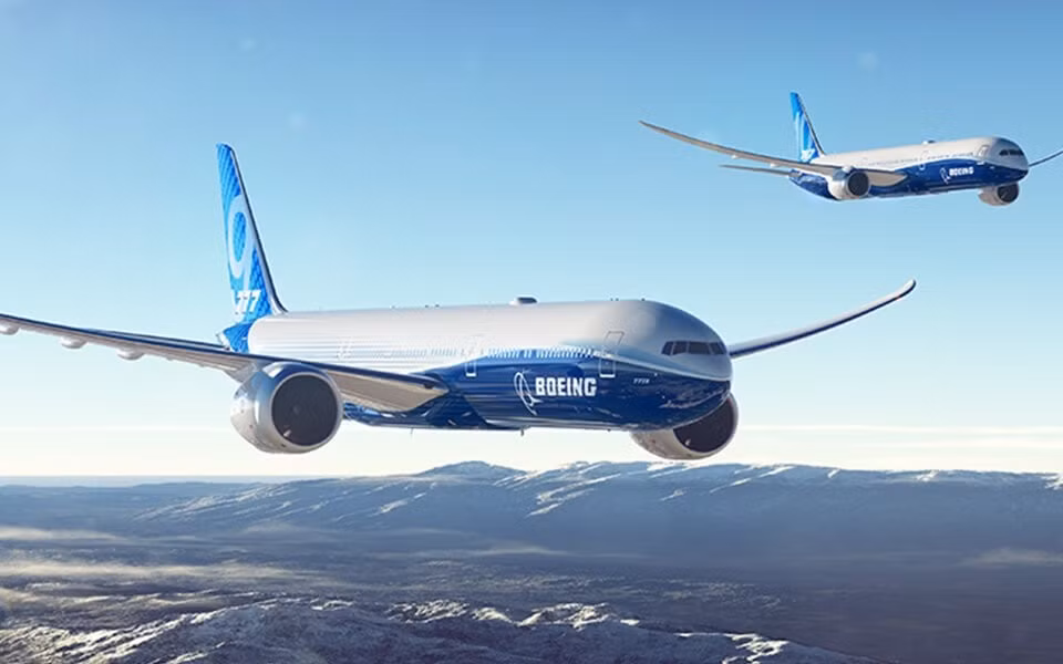 Giá một chiếc Boeing 777 mới có thể dao động từ 306,6 triệu USD đến 442,2 triệu USD tùy thuộc vào từng mẫu mã và tính năng cụ thể. Ảnh: Boeing