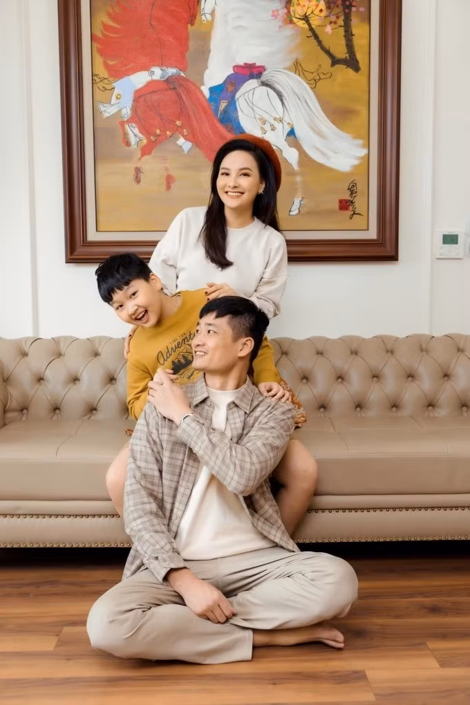 Ngoài cơ ngơi đang ở, Bảo Thanh còn sở hữu thêm một căn hộ khác ở Hà Nội có diện tích 200m2. Ảnh: FB Bảo Thanh