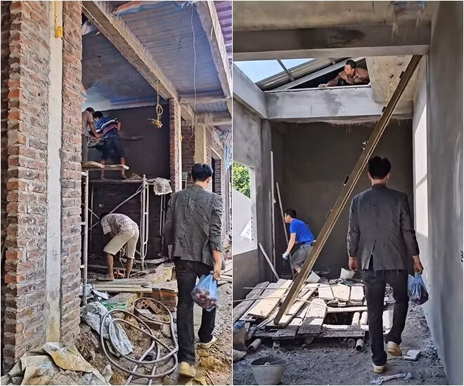 Bên trong ưu tiên trần cao, có giếng trời lấy ánh sáng tự nhiên. Ảnh chụp màn hình
