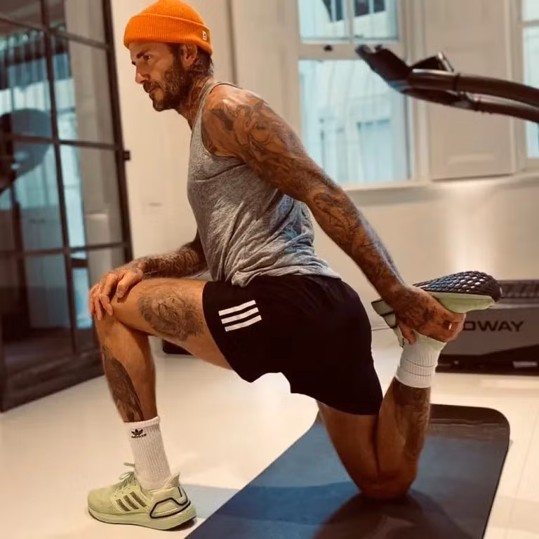 Phòng tập gym trang bị đầy đủ các thiết bị hiện đại. Ảnh: Victoriabeckham/Instagram