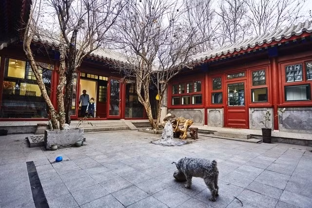 Theo Sina, tứ hợp viện của Châu Tấn có khoảng 13 phòng, sân rất rộng, giá trị ít nhất từ 45-90 triệu NDT (khoảng 160 tỷ-320 tỷ đồng). Ảnh: Kbizoom