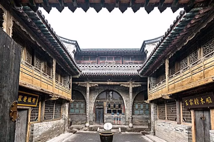 Một khu phòng trong Vương Gia Đại Viện. Ảnh: Sohu