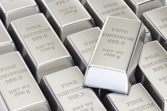 Trong tự nhiên, rhodium là kim loại hiếm nhất của nhóm bạch kim, khi chỉ xuất hiện ở khoảng 0,000037 phần triệu vỏ Trái Đất. Ảnh: Internet