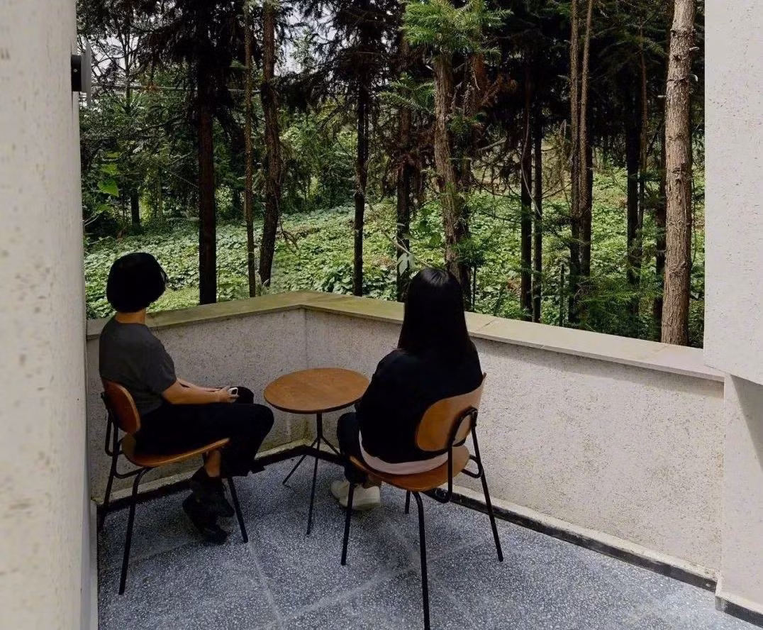 Ngôi nhà còn bố trí nhiều không gian để các thành viên trong gia đình có thể sinh hoạt ngoài trời. Ảnh: Toutiao >>> Mời độc giả xem video: Hà Nội kiểm tra hơn 1.000 căn biệt thự cũ. Nguồn: VTV24
