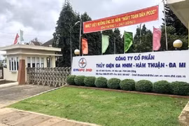 Gói thầu tại Thủy điện Đa Nhim khép lại với mức giá chưa đầy một nửa dự toán