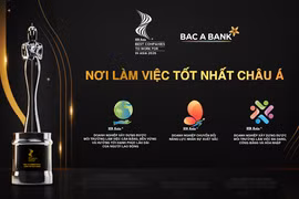 BAC A BANK bốn năm liên tiếp được vinh danh “Nơi làm việc tốt nhất châu Á”