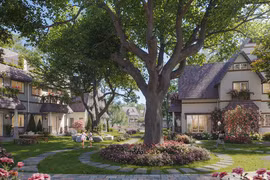 Đảo châu Âu - không gian sống đẳng cấp tại Eco Central Park