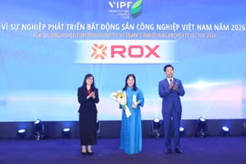 Đại diện ROX Group nhận vinh danh từ BTC VIPF 2026