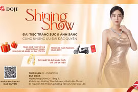 DOJI mang triển lãm trang sức Shining Show rộng tới 1.000m² đến Đắk Lắk
