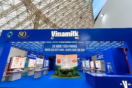 VINAMILK tự hào tham gia triển lãm thành tựu 80 QUỐC KHÁNH