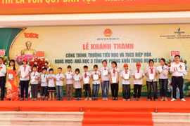 BSR tiếp sức cho hành trình "gieo chữ" tại Trường Tiểu học - Trung học cơ sở Hiệp Hòa tỉnh Hưng Yên