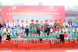 T&T Group và SHB tài trợ trên 32 tỷ cùng Bộ Công an xây trường mầm non tại Lạng Sơn