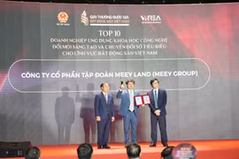 MEEY GROUP được vinh danh tại giải thưởng quốc gia bất động sản VIỆT NAM lần thứ II