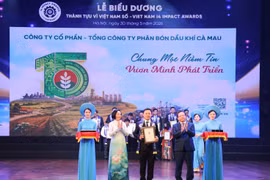 PVCFC - Doanh nghiệp phân bón duy nhất được vinh danh toàn diện tại VIETNAM I4 IMPACT AWARDS 2026 