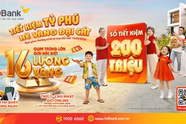 Hàng chục khách hàng HDBank trúng thưởng sổ tiết kiệm “trăm triệu”