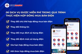 Khách hàng tại Hà Nội được miễn phí 6 dịch vụ khi thực hiện Hợp đồng mua bán điện 