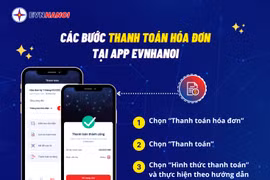 Thanh toán tiền điện không dùng tiền mặt đã trở thành xu hướng tất yếu 