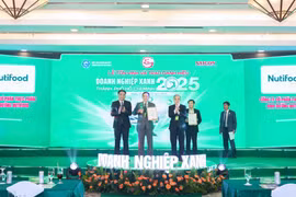 Nutifood được trao danh hiệu doanh nghiệp xanh 