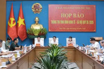 Phú Thọ họp báo thông tin nhiều vấn đề dư luận quan tâm