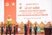 Tổng Bí thư, Chủ tịch nước Tô Lâm trao danh hiệu Anh hùng cho Quân khu 2