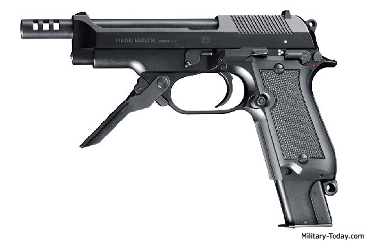  Súng lục tự động Beretta 93 được công ty Beretta Italy thiết kế vào cuối những năm 1970 cho các lực lượng cảnh sát và quân đội.